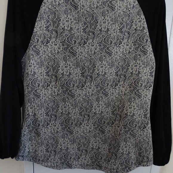 Black Multi Liz Claiborne Collection Petite Large NWT - Picture 3 of 3